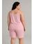 Büyük Battal Beden Askılı Şortlu Takım / 2xl-3xl-4xl 3