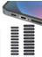 20 Adet Cep Telefonu Hoparlör Toz Önleyici Koruma Sticker Iphone Samsung Xiaomi Toz Bandı 1