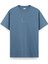 Bhujangasana Yoga Regular T-Shirt Antrasit Mavi 1