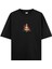 Girl Power - Oversize T-Shirt Siyah 1