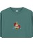 Girl Power - Oversize T-Shirt Yeşil 2