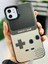 Aksesuar Iphone 11 ile Uyumlu Köşeli Parmak Izi Bırakmaz Gameboy Baskılı Metalik Electro Silikon Kılıf 2