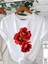 Gelincik Çiçeği Baskılı Kadın T-Shirt 1