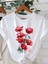 Gelincik Çiçeği Baskılı Kadın T-Shirt 1