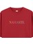 Namaste Yoga Oversize T-Shirt Kırmızı 2