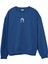 Chakrasana Yoga Regular Sweatshirt Royal Mavi 1