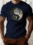 Ying Yang Ağaç Tasarım Baskılı Erkek Pamuk T-Shirt 1