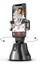 Özçekim Sopa Tripod 360 ° Döndürme Otomatik Akıllı Yüz ve Nesne Izleme Cep Telefonu Tripod Tutucu Video Kaydı Için, Tripod ile Çalışmak Için iPhone Android 1