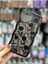 Aksesuar IPhone 7 Plus ve 8 Plus ile Uyumlu Siyah Lale Tasarım Kılıf 3