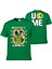 John Cena Uc Me Never Give Up Baskılı Pamuk T-Shirt 1