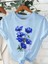 Gelincik Çiçeği Baskılı Kadın T-Shirt 1