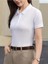 Polo Yaka Regular Fit Kadın Pamuk T-Shirt 3