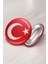 20 Adet Türk Bayrağı Rozet, Türkiye Rozeti, Öğrenci Rozeti 58 mm 1