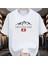 Isviçre Alpleri Baskılı Pamuk T-Shirt 1