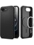 iPhone 16E Magsafe Kılıf Liquid Air Hava Kanalı Teknolojisi™ Askeri Sınıf Koruma Magfit Matte Black Dokulu Yüzey Kapak - ACS09151 1
