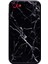 Apple iPhone 7 ile Uyumlu Mermerli Devrim Siyah Cep Telefonu Kılıfı 1
