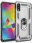Samsung Galaxy M10 Için Kılıf Military Ring Holder Gümüş [galaxy M10 ile Uyumlu Kılıf - Gümüş] 3