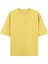 Chakra Yoga Oversize T-Shirt Sarı 1