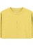 Chakra Yoga Oversize T-Shirt Sarı 2