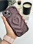 Aksesuar Apple Iphone 13 ve 14 ile Uyumlu 3D Mat Kabartma Kalp Desenli Kamera Korumalı Silikon Kılıf 3