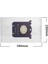Electrolux S-Bag Klasik Vakum Süpürge EL200F EL200F EL4100 EL4200 EL6985 EL7000 EL85009 (12 Pcs) Için Toz Torbası (Yurt Dışından) 5