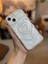 Aksesuar Iphone 14 Plus - 15 Plus Şeffaf 3D Kabartma Kalp Tasarımlı Silikon Kılıf 1