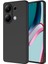 Xiaomi Redmi Note 13 Pro 4g Uyumlu Içi Kadife Leke Tutmaz Yumuşak Lansman Kılıf (Siyah) 1