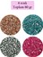Kesme Cam Boncuk 2mm - 4 Renk - Toplam 80 Gram - BNC442 1