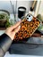 Aksesuar Iphone 11 Uyumlu Shine Leopar Renk Geçişli Parlak Silikon Kourmalı Kılıf - Leopar 3