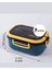 2 Katlı Taşınabilir Yemek Kabı – Lunch Box, Diyet ve Sağlıklı Beslenme Kutusu, Sızdırmaz Saklama Kabı (Lacivert ) 1
