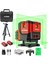 KBL41GTP 30M 4X90⁰/1X360⁰ Otomatik Hizalamalı Li-Ion Çift Akü Profesyonel Yeşil Çizgi Lazer Distomat + Tripod 1