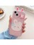 Aksesuar Iphone 13 ve 14 ile Uyumlu Kulaklı Tasarımlı Oyuncaklı Şeffaf Silikon Kılıf 1
