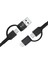 Pd 20W 2 In 1 Hızlı Şarj Kablosu 100 cm 2.4 A Lightning Type-C USB Type-C Çoklu Veri Data Kablosu 1
