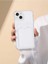 Aksesuar iPhone 13 ile Uyumlu Şeffaf Yapıya Sahip Arka Ksımında Kartlık Bölmeli Kolay Kullanım Sağlayan Telefon Kılıfı (Şeffaf) 1
