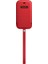 iPhone 12 Mini Için Magsafe Özellikli Deri Zarf Kılıf - (Product)Red 1