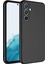 Samsung Galaxy A54 ile Uyumlu Kılıf Kadife Iç Yüzeyli Silikon Galaxy A54 ile Uyumlu Z-Mara Lansman Vieri Kılıf Siyah 1
