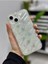 Aksesuar Iphone 13 14 ve 15 ile Uyumlu 3D Kabartmalı Snow Hologram Şeffaf Silikon Kılıf 3