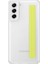 Galaxy S21 Fe Clear Strap Kılıf - Beyaz 2