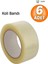 Şeffaf Koli Bandı 45MM x 100M (6 Adet) 1
