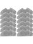 12PCS Eufy X8 Pro Serie X8 Pro Ses Robot Vakum Süpürge Yedek Yedek Yıkanabilir ve Yeniden Kullanılabilir Mop Bezi (Yurt Dışından) 1