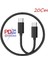Type-C -To Type C 60W QC3.0A Hızlı 0.20CM Kısa Şarj Kablosu 2