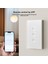 Zigbee Beyaz Akıllı Dokunmatik Anahtar 110-240V 2.5d Içbükey Stil Zigbee3.0 Sinyal Tekrarlayıcı Alexa Google Home 4 Çete ile Çalışır (Yurt Dışından) 4