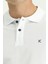 Polo Yaka Slim Fit Dar Kesim Nakışlı Pamuk Tişört 5