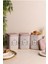 ERB25U7 Kare Metal Saklama Kabı 87X87X125, 3 Lü Set, Rosy 1