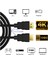 Hdmı Kablo 4k 3d Ağ Destekli Altın Uçlu 4k 60hz 18g Bps Ultra Hd 4k Ethernet Hdmı Kablosu - 50cm 3