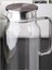 1500 ml Borosilikat Cam Su Sürahisi - Metal Kapaklı ve Isıya Dayanıklı 1