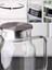 1500 ml Borosilikat Cam Su Sürahisi - Metal Kapaklı ve Isıya Dayanıklı 3