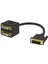 PM-25997 24+1 DVI Erkek To 2x 24+5 DVI Dişi Çoklayıcı Kablo 32CM 1