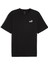Erkek Siyah Puma Ess Relaxed No. 1 Logo Tee Siyah Erkek T-Shirt 2