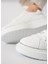 Kadın Sneaker Günlük Vegan Beyaz Ayakkabı 3